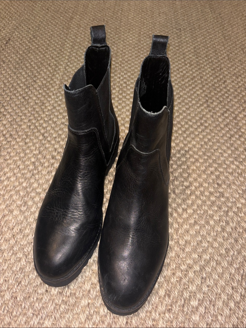 Black boots